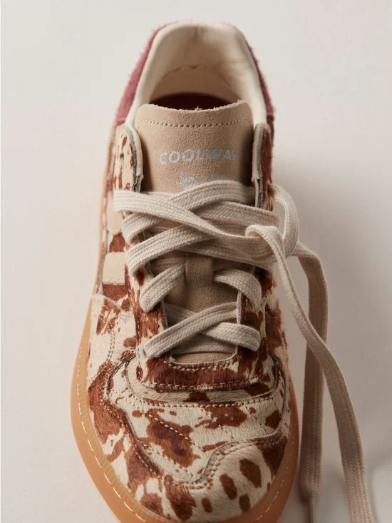 COOLWAY Cow Hair Sneakers - Picture 3 of 3